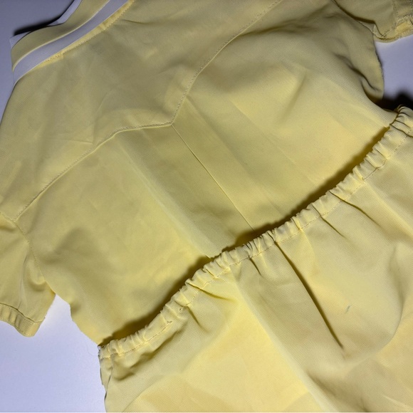 Vintage Yellow and White Baby Romper Set - Picture 11 of 16